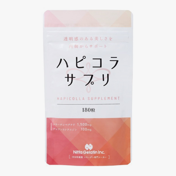新田ゼラチン　ハピコラサプリ 180粒