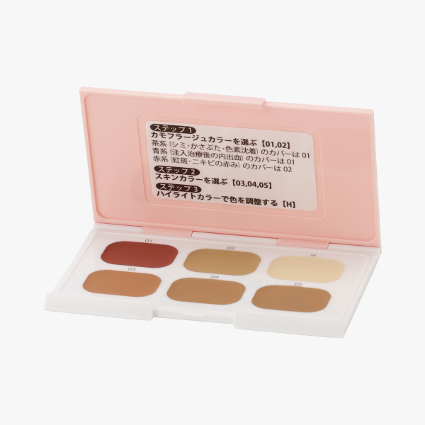 プラスリストア DT カモフラージュコンシーラー(6色入り) 2.7g